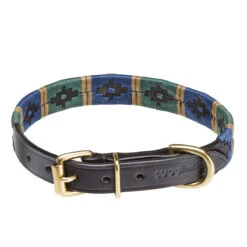 Woofmasta Dog Collar Polo Style Brown