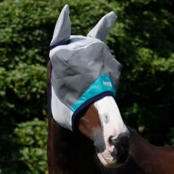 Masta Fly Mask With Ear Protection Teal