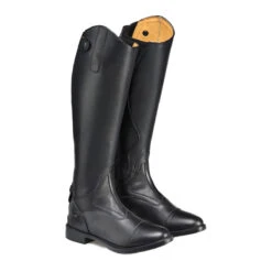 Burlington II Long Leather Riding Boot Black