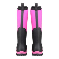 Muck Boot Arctic Sport II Tall Boots Black/Pink -Saddle Store mb0100 black pink f resized