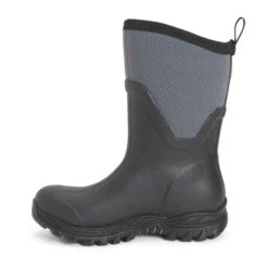 Muck Boot Arctic Sport II Mid Boots Black/Grey -Saddle Store mb0101 3