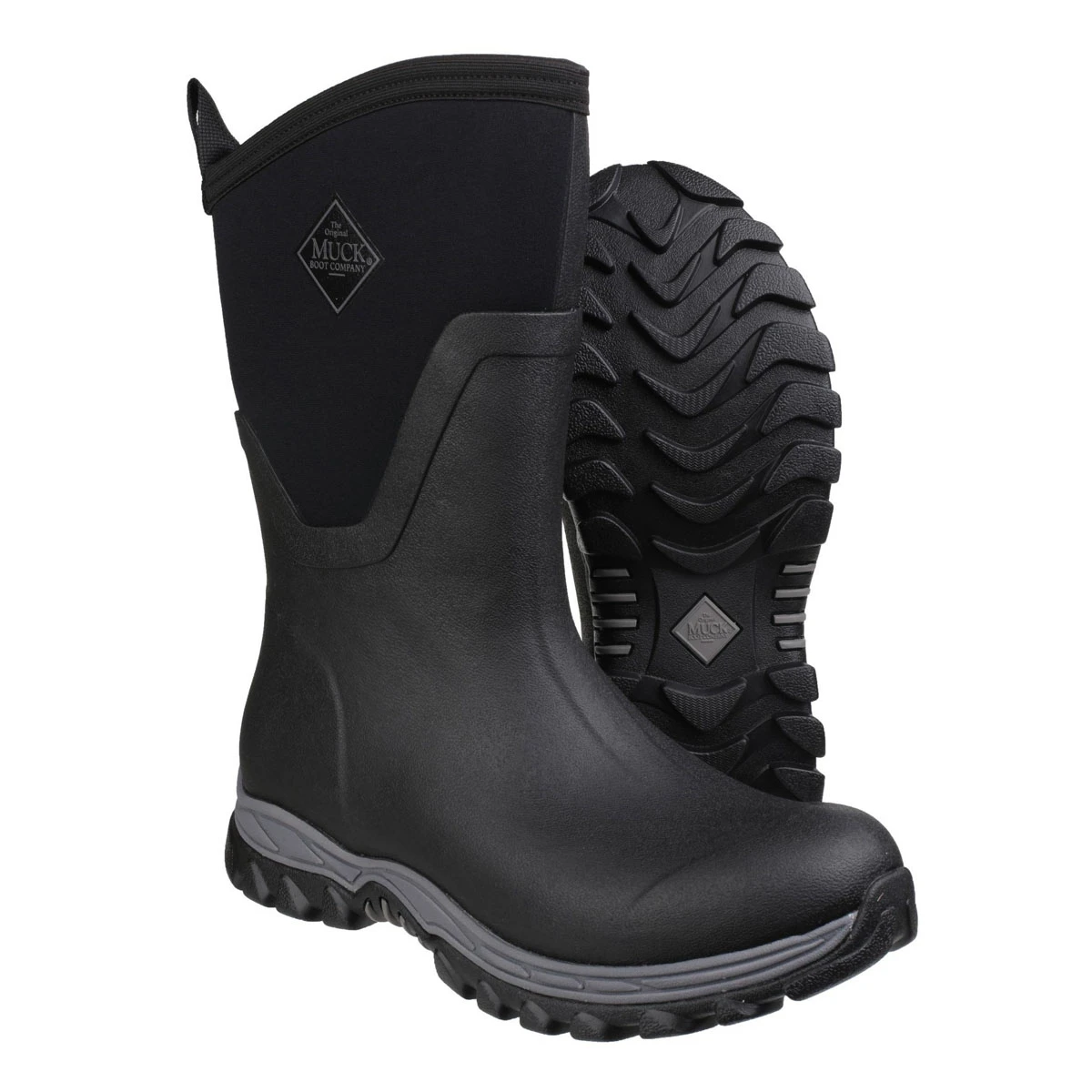Muck Boot Arctic Sport II Mid Boots Black 1 Muck Boot Arctic Sport II Mid Boots Black