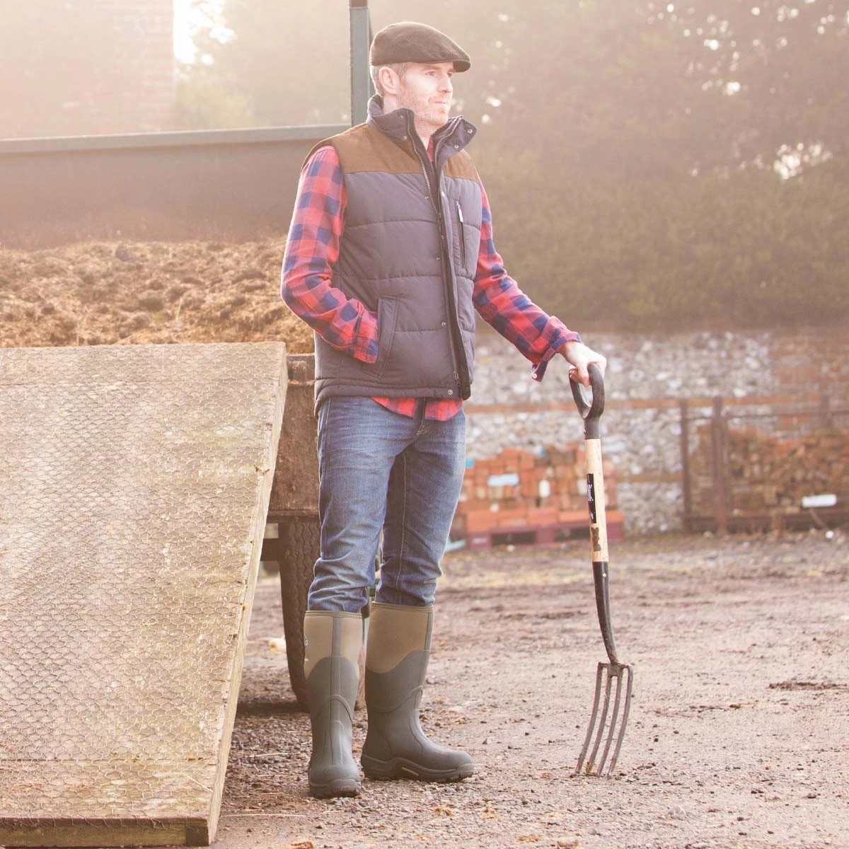 Muck Boot Muckmaster Hi Boots Moss 4 Muck Boot Muckmaster Hi Boots Moss - Image 4