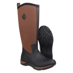 Arctic Adventure Boots Black/Tan -Saddle Store mb0114 black tan 3