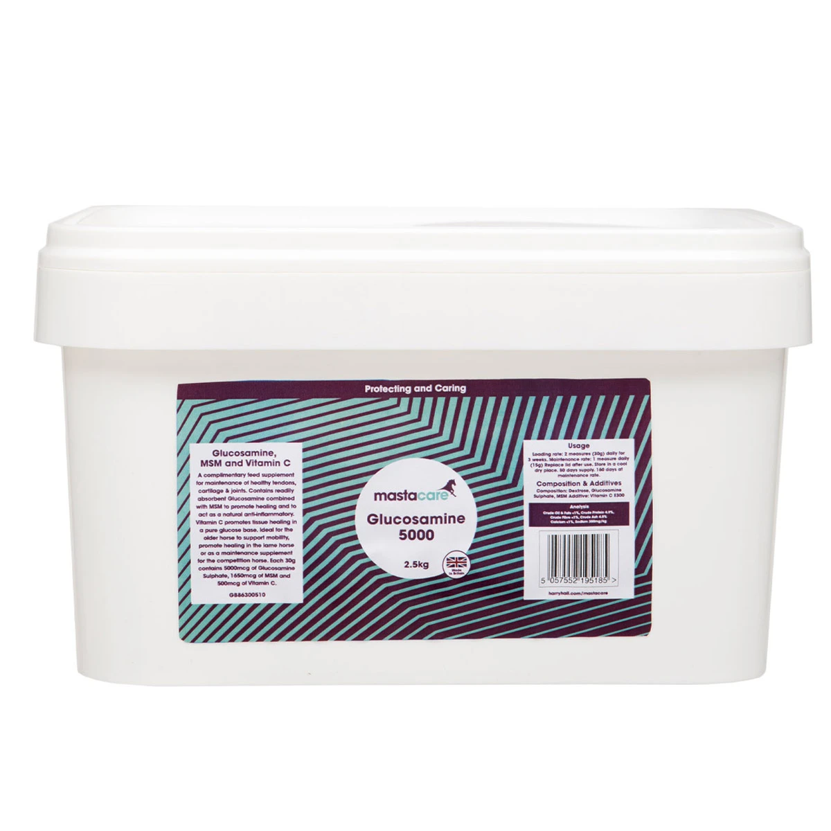 Mastacare Glucosamine 5000, MSM & Vitamin C Horse Care Feed Supplement - 2.5kg 1 Mastacare Glucosamine 5000, MSM & Vitamin C Horse Care Feed Supplement - 2.5kg
