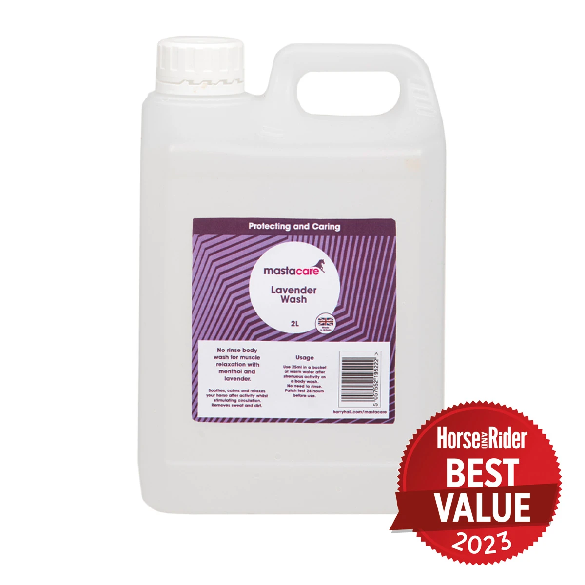 Mastacare Equestrian Lavender Horse Wash Refill 2L 1 Mastacare Equestrian Lavender Horse Wash Refill 2L