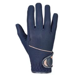 Harry Hall Mesh-Tech Riding Glove Navy Blue