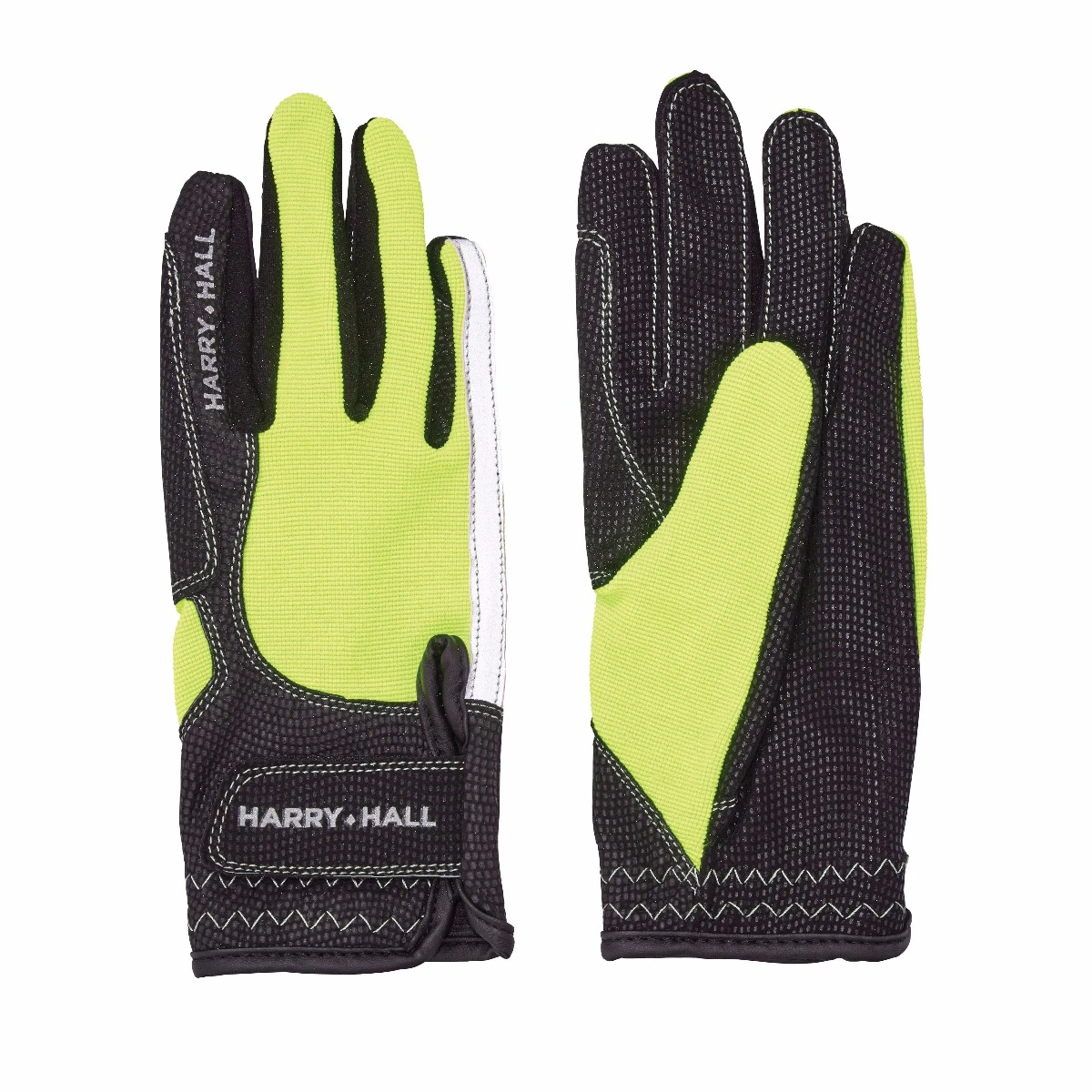 Harry Hall Lockton Riding Gloves Yellow 1 Harry Hall Lockton Riding Gloves Yellow