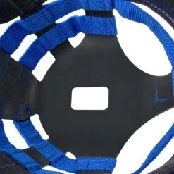 The Ultimate Grazing Muzzle Size Pony Blue -Saddle Store muzzle detail 1 1