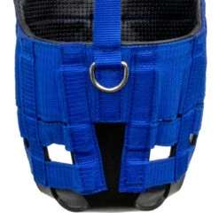 The Ultimate Grazing Muzzle Size Pony Blue -Saddle Store muzzle detail 7 1