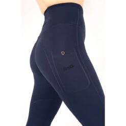 The Original Flexars Womens Riding Leggings Navy Blue -Saddle Store navy 1 1