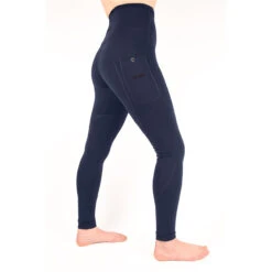 The Original Flexars Womens Riding Leggings Navy Blue