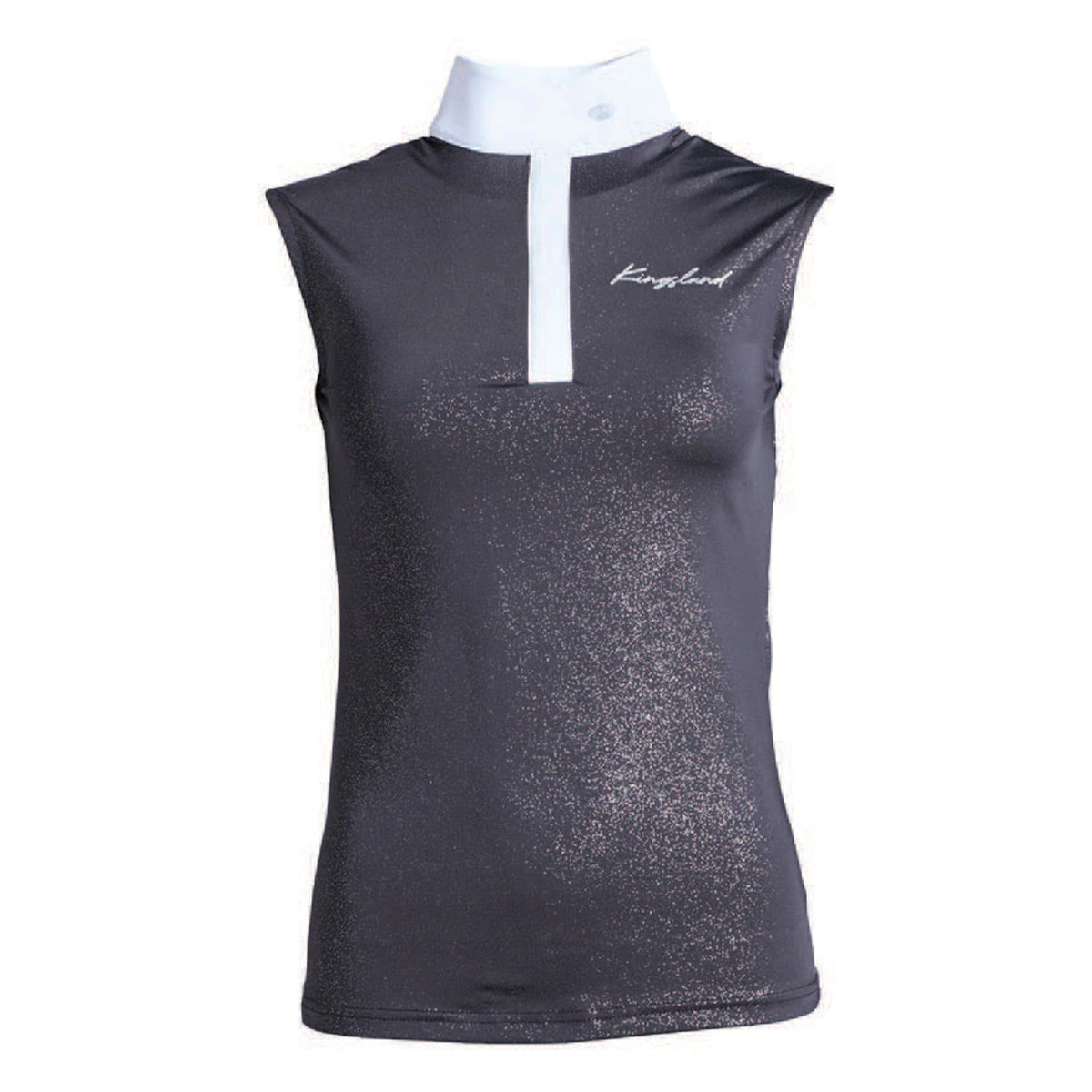 Kingsland KLpaisely Ladies Sleeveless Show Shirt Navy Blue 1 Kingsland KLpaisely Ladies Sleeveless Show Shirt Navy Blue