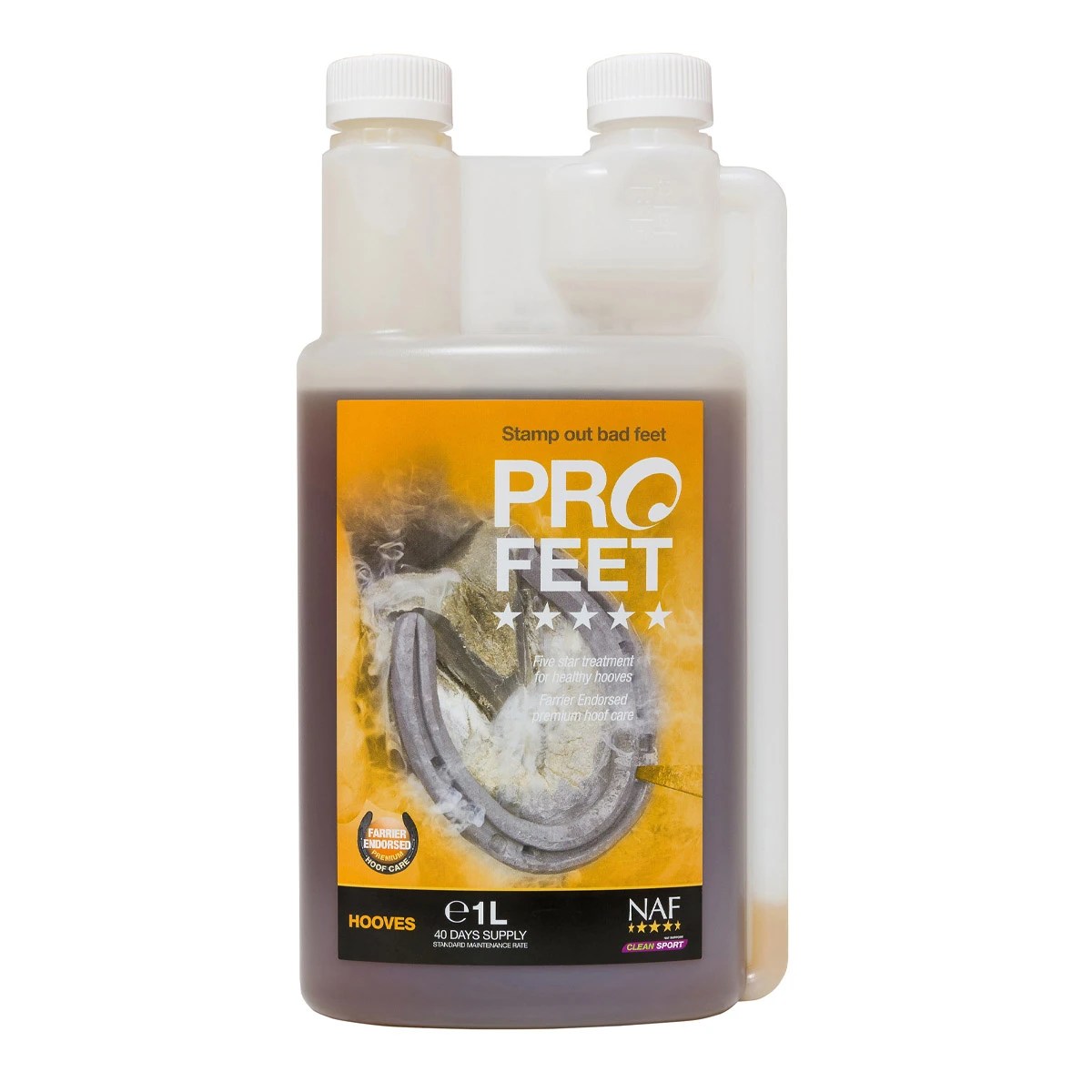 NAF Pro Feet Liquid Horse Supplement 1L 1 NAF Pro Feet Liquid Horse Supplement 1L