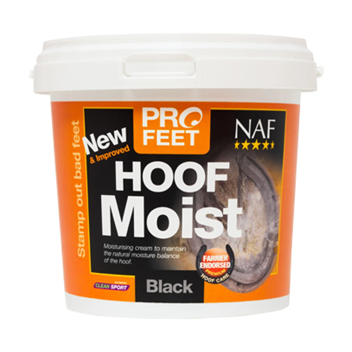 NAF PROFEET Hoof Moist Black 900g 1 NAF PROFEET Hoof Moist Black 900g