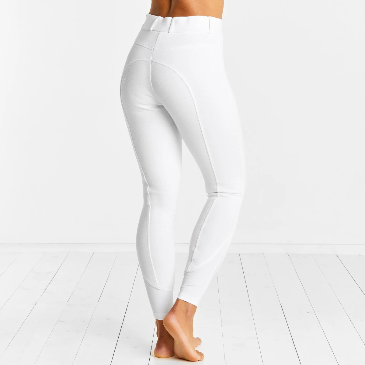 Farnell Breeches Full Grip Seat White 1 Farnell Breeches Full Grip Seat White