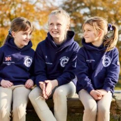 Pony Club Junior Hoodie Purple 6 Pony Club Junior Hoodie Purple -Saddle Store pc0520 lifestyle 3 7