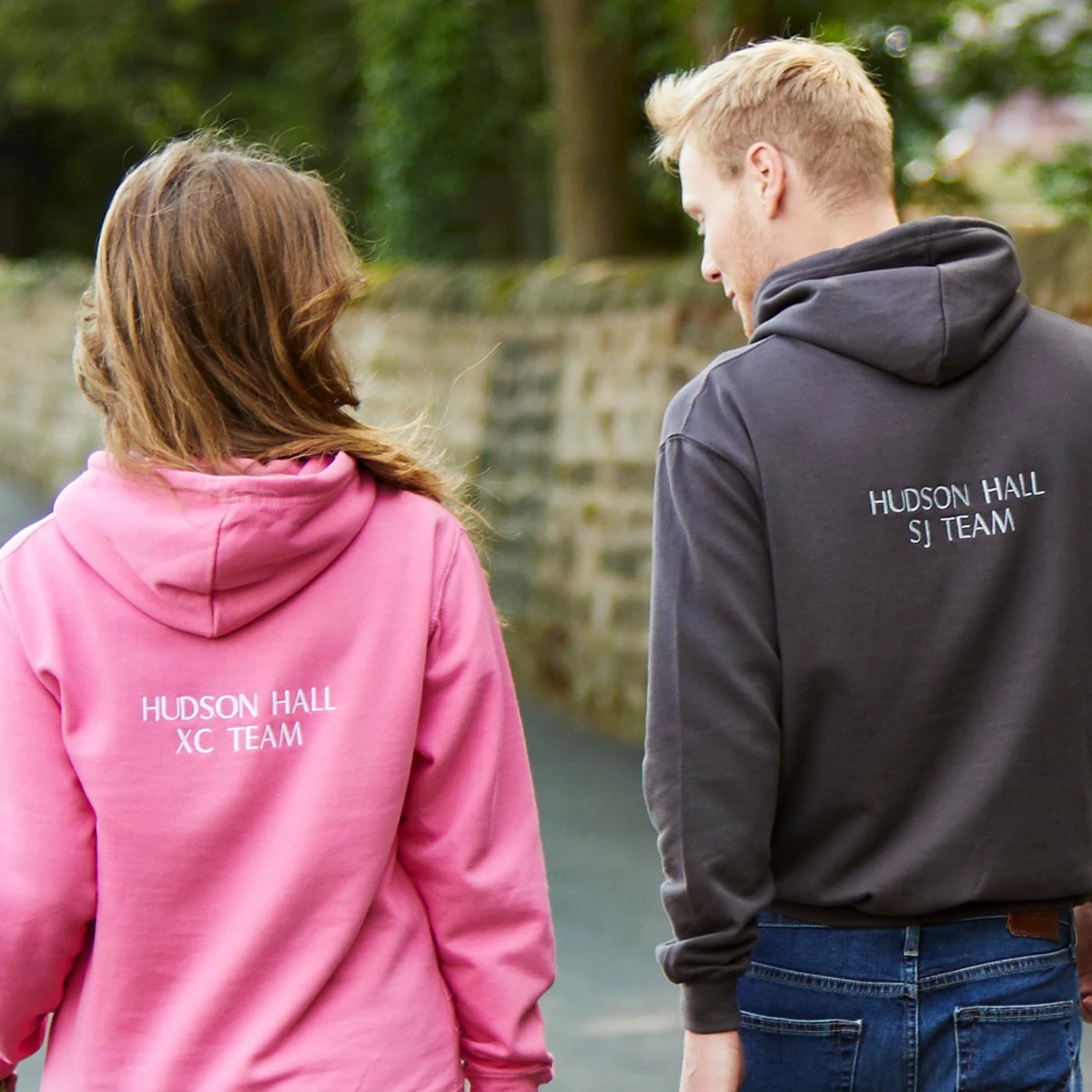 Personalised Adults Embroidered Hoodie Dark Grey 5 Personalised Adults Embroidered Hoodie Dark Grey - Image 5