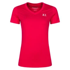 Kingsland Ladies V-Neck Training Shirt Pink