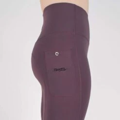 The Original Flexars Womens Riding Leggings Plum -Saddle Store plum 1