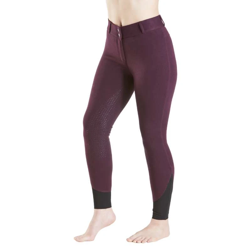 Harry Hall Farnell Full Grip Seat Breeches Plum 7 Harry Hall Farnell Full Grip Seat Breeches Plum - Image 7