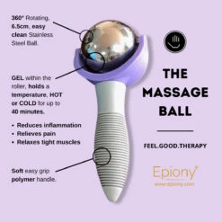 Epiony Massage Ball Purple 13 Epiony Massage Ball Purple -Saddle Store poster pp ep0005
