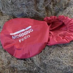 Masta Horse Bucket Cover Set Of 2 Red
