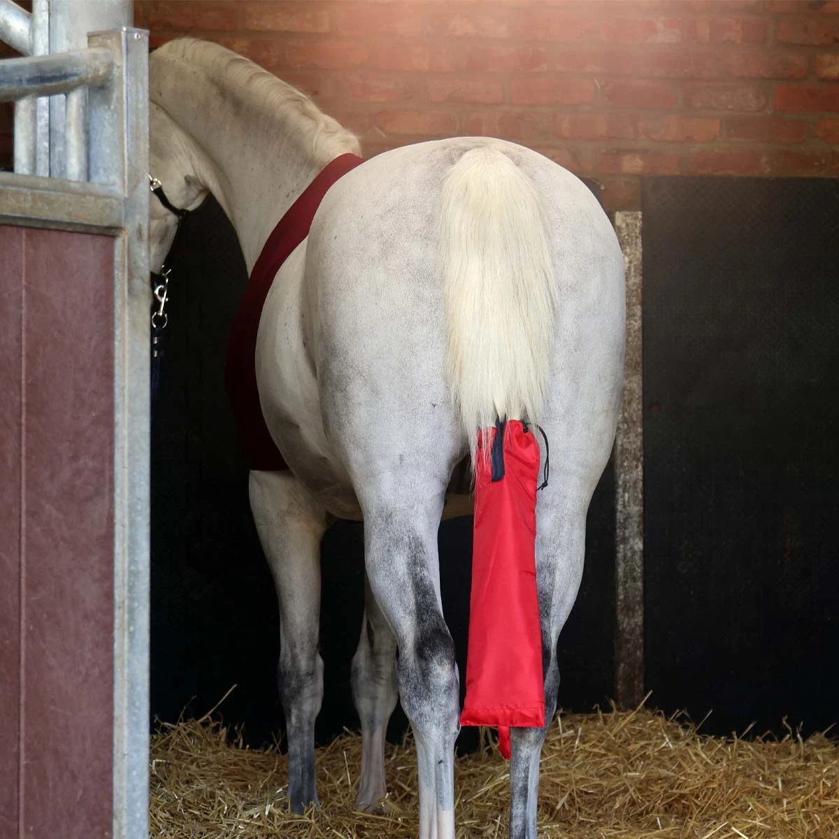 Cottage Craft Tail Bag Red 3 Cottage Craft Tail Bag Red - Image 3