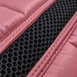 Protechmasta Lux Dressage Saddlecloth Rose -Saddle Store rose airmesh 1
