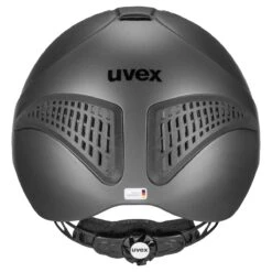 Uvex Exxential II Junior Riding Hat Anthracite 9 Uvex Exxential II Junior Riding Hat Anthracite -Saddle Store s43342004 r1