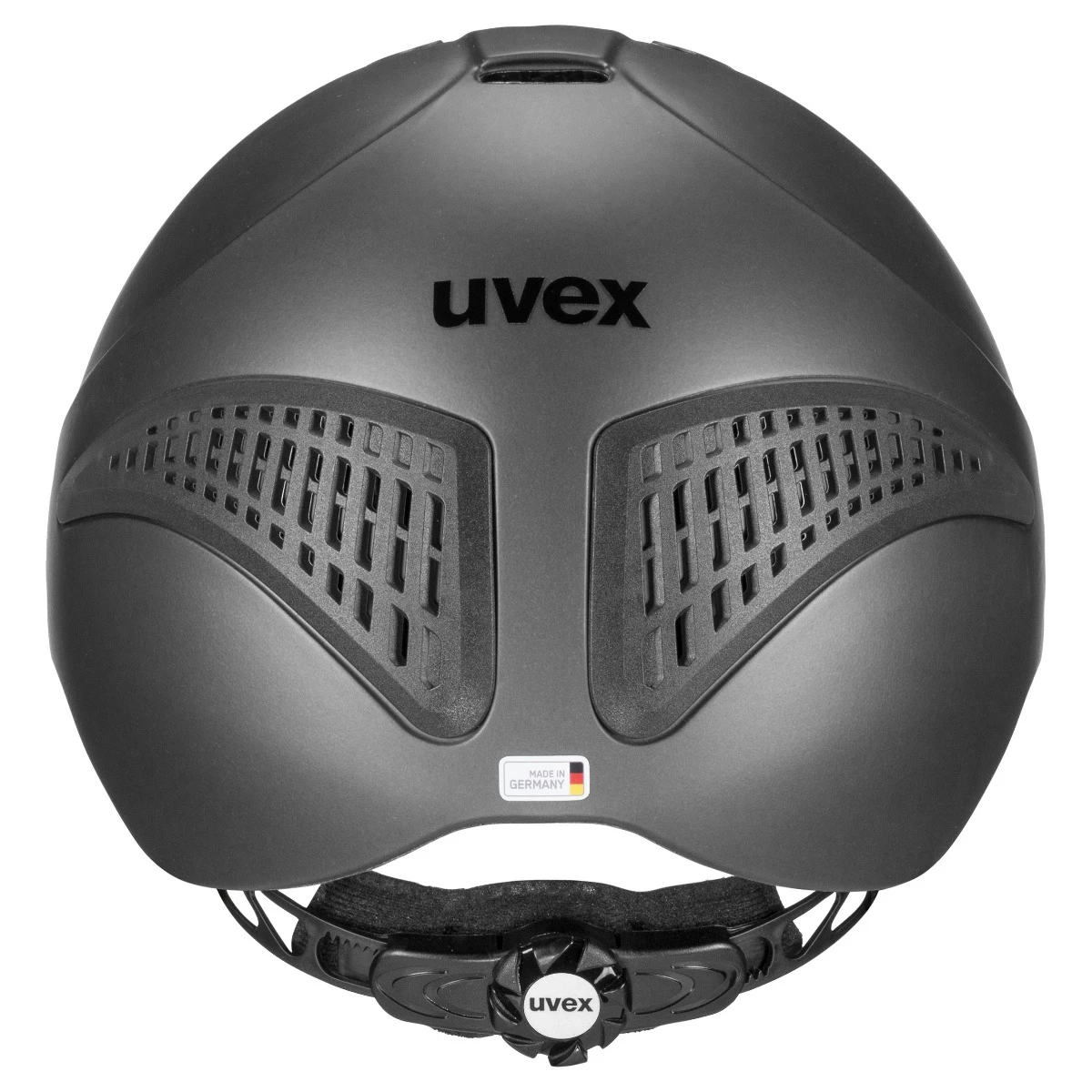 Uvex Exxential II Adults Riding Hat Anthracite 5 Uvex Exxential II Adults Riding Hat Anthracite - Image 5