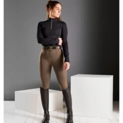 Harry Hall Grip Full Seat Breeches Mocha -Saddle Store sculpt.7