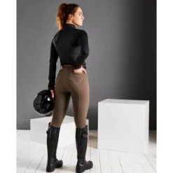 Harry Hall Grip Full Seat Breeches Mocha -Saddle Store sculpt 4