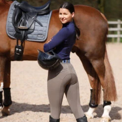 Harry Hall Grip Full Seat Breeches Mocha -Saddle Store sculpt mocha