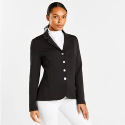 Harry Hall Show Jacket Ladies Black -Saddle Store second 4