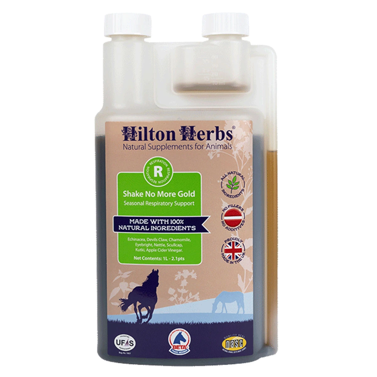 Hilton Herbs Shake No More Gold 1L 1 Hilton Herbs Shake No More Gold 1L
