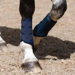 Masta Air-Flux Brushing Boot Navy Blue -Saddle Store side 2 1