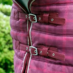 Snugmasta 350g Heavyweight Combo Stable Rug Burgundy -Saddle Store snugmasta 3 1 1