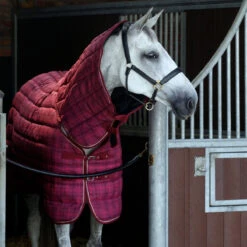Snugmasta 350g Heavyweight Combo Stable Rug Burgundy -Saddle Store snugmasta 4 2