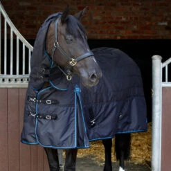 Stablemasta 300g Heavyweight Combo Stable Rug Black -Saddle Store stablemasta 5