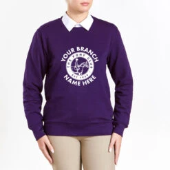 Pony Club Junior Sweatshirt Purple