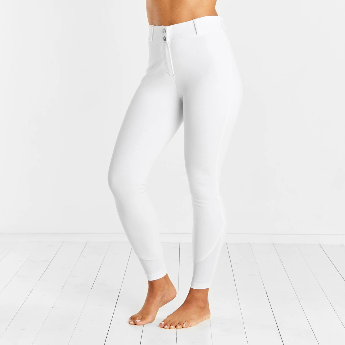 Farnell Breeches Full Grip Seat White 2 Farnell Breeches Full Grip Seat White - Image 2