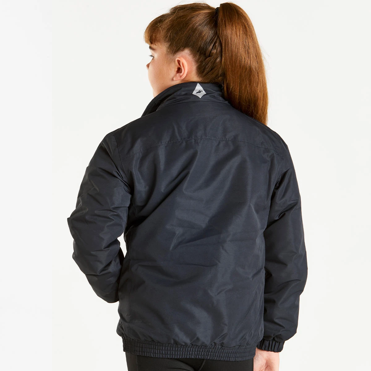 Harry Hall All-Weather Unisex Blouson Jacket Junior Dark Navy 2 Harry Hall All-Weather Unisex Blouson Jacket Junior Dark Navy - Image 2
