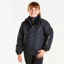 Harry Hall All-Weather Unisex Blouson Jacket Junior Dark Navy