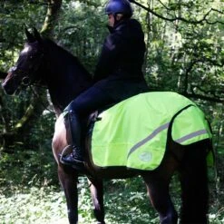 Masta Waterproof Horse Quarter Sheet Yellow