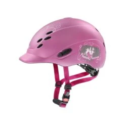 Uvex Onyxx Friends II Junior Riding Hat Pink