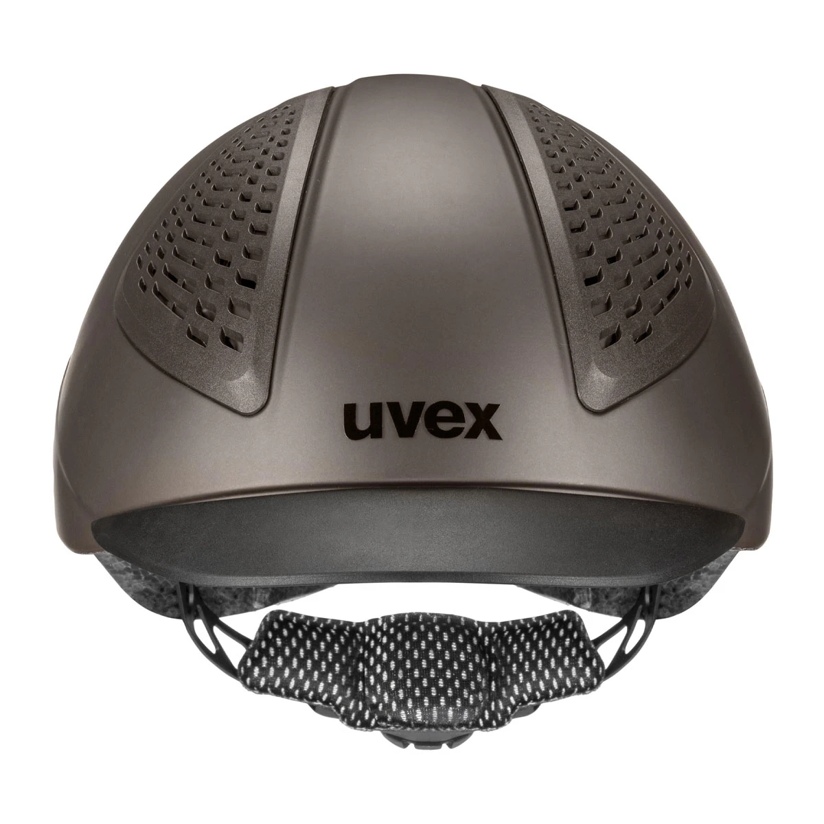 Uvex Exxential II Junior Riding Hat Mocca 3 Uvex Exxential II Junior Riding Hat Mocca - Image 3