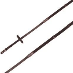 Cottage Craft Webbed Reins With Stoppers Brown