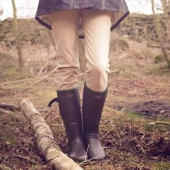 Caldene Westfield Neoprene Lined Wellington Boots Brown