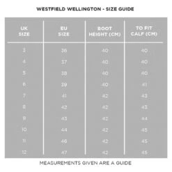 Caldene Westfield Neoprene Lined Wellington Boots Green 8 Caldene Westfield Neoprene Lined Wellington Boots Green -Saddle Store westfield size guide 1